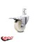 Service Caster 3 Inch Nylon Wheel Swivel 3/4 Inch Square Stem Caster with Total Lock Brake SCC SCC-SQTTL20S314-NYS-34 - alternate 5